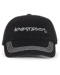 Acne Studios - Accessoires ,Zwart ,Zwarte Hoeden Voor Stijlvolle Uitstraling - Lyst