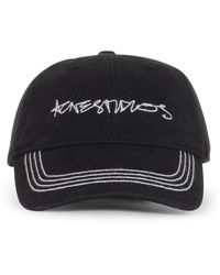 Acne Studios - Schwarze Hüte Für Stilvolles Aussehen - Lyst