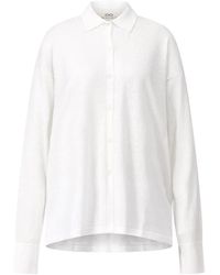 SMINFINITY - Oversized Linnen Gebreide Blouse - Lyst