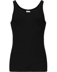 Dolce & Gabbana - Tops ,Zwart ,Katoen Marcello Tank Top - Lyst