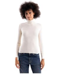 Marella - Truien & Vesten ,Wit ,Wol Mlleresia Turtleneck - Lyst