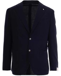 Lubiam - Two-Button Blazer - Lyst
