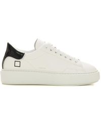 Date - Sfera Patent Leather sneakers with laces - Lyst