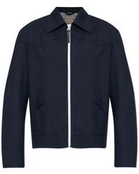 Marni - Jassen ,Blauw ,Wol Wool Jacket - Lyst