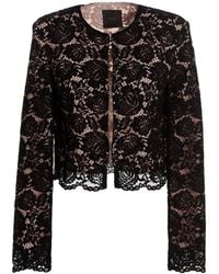 Pinko - Jassen ,Zwart ,Katoen Lace Jacket Quilmes Spencer - Lyst