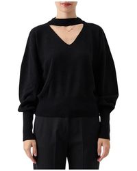 FEDERICA TOSI - V-Neck Knitwear - Lyst
