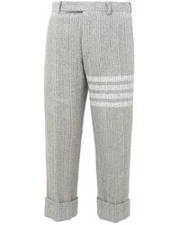 Thom Browne - Cropped Trousers - Lyst