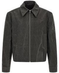 Séfr - Jassen ,Grijs ,Katoen Tazio Jacket - Lyst