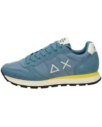 Sun 68 - Schoenen ,Blauw ,Leer Tom Solid Sneakers - Lyst