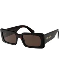 Prada - Stylische sonnenbrille mit a07s design - Lyst