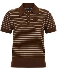 A.P.C. - Aline Polo - Lyst