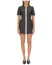 MSGM - Abito Jurk - Lyst