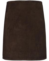ROTATE BIRGER CHRISTENSEN - Leather Skirts - Lyst