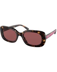 COACH - Sunglasses,amber tortoise sonnenbrille braun getönt - Lyst