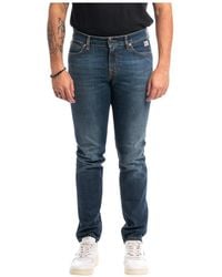 Roy Rogers - Slim-fit denim stretch jeans - Lyst