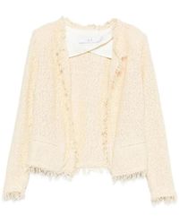 IRO - Jassen ,Geel ,Jas Met Structuur - Lyst