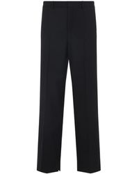 Gucci - Broeken ,Zwart ,Wol Luxe Zwarte Wol Maatwerk Broek - Lyst