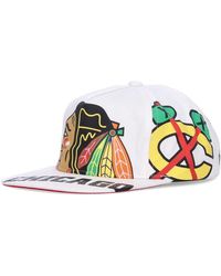 Mitchell & Ness - Chicago Blackhawks Flat Brim Cap - Lyst