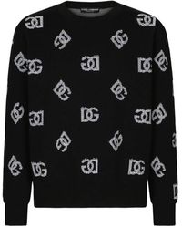 Dolce & Gabbana - Technical Jacquard Sweater - Lyst