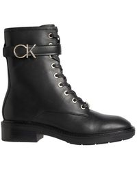 Calvin Klein - Lace-up boots - Lyst