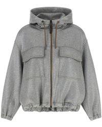Brunello Cucinelli - Zip-Throughs - Lyst