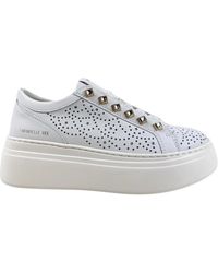 Emanuélle Vee - Bice Sneaker Traforata Pelle - Lyst