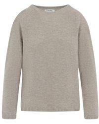 Max Mara - Neutrale Wol Kasjmier Trui Aw25 - Lyst