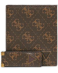 Guess - Accessoires ,Bruin ,Tweed Wallet And Cardholder Box Set - Lyst
