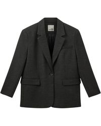 Sofie Schnoor - Jassen ,Zwart ,Wol Chantallysw Blazer - Lyst