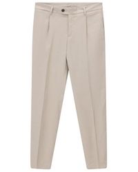 Profuomo - Broeken ,Katoen Chino Broek - Lyst