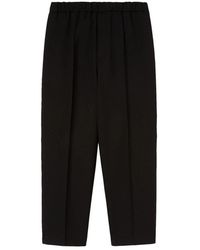 Jil Sander - Zwarte Stijlvolle Broek - Lyst