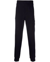 C.P. Company - Dunkelblaue jogginghose cargo stil - Lyst