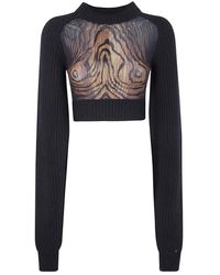 Jean Paul Gaultier - Round-Neck Knitwear - Lyst