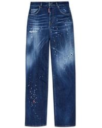 DSquared² - Wide Jeans - Lyst