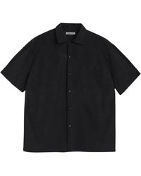 YMC - Overhemden ,Zwart ,Katoen Sidri Shirt - Lyst
