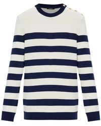 Balmain - Round-Neck Knitwear - Lyst