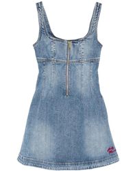 Self-Portrait - Kleedjes ,Blauw ,Short Kleedjes - Lyst