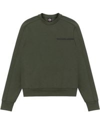Colmar - Baumwoll-Interlock-Sweatshirt Mit Rundhalsausschnitt - Lyst