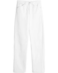 Lemaire - Milk Five Pockets Wide Jeans - Lyst