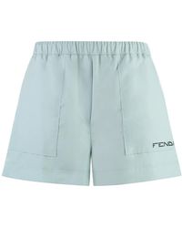 Fendi - Nylon Shorts - Lyst