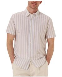 SELECTED - Casual Beiges Hemd Für Männer - Lyst