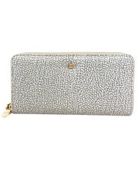 Borbonese - Classica P.Foglio L Zip Around Doppio - Lyst