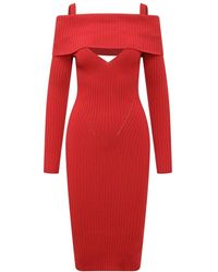 ANDREA ADAMO - Knitted Dresses - Lyst