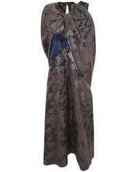 Uma Wang - Kleedjes ,Veelkleurig ,Appli Jurk - Lyst