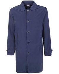 Aspesi - Jassen ,Blauw ,Polyester Lemon Jacket - Lyst