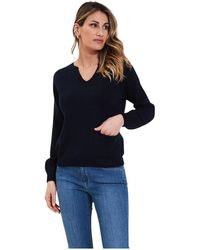 Gran Sasso - V-Neck Knitwear - Lyst