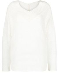 forte_forte - V-Neck Knitwear - Lyst