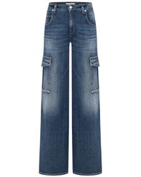 Cambio - Wide jeans - Lyst