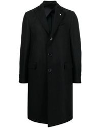 Lardini - Wool Cashmere Coat - Lyst
