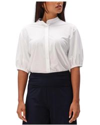 JAPANTKY - Overhemden ,Wit ,Linnen Beni Blouse - Lyst